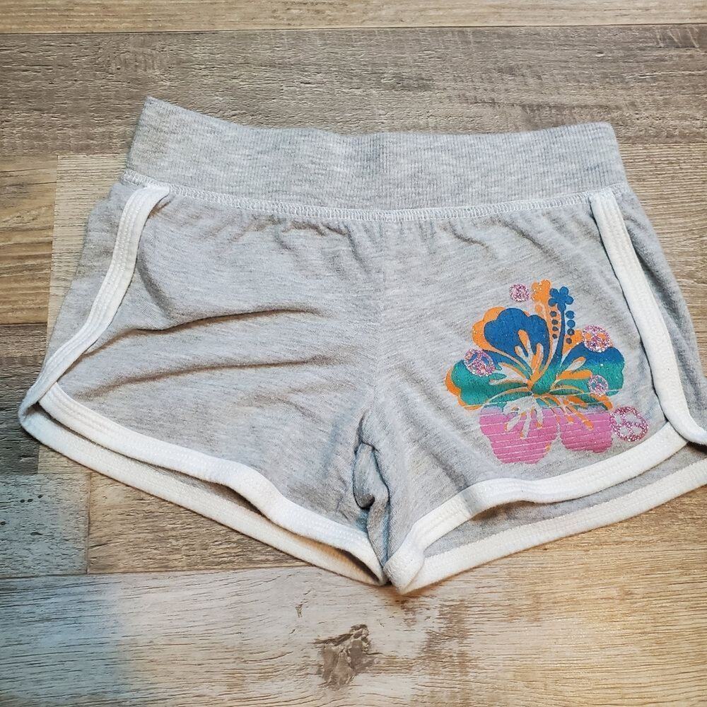 Faded glory girls size 6-6x grey athletic shorts